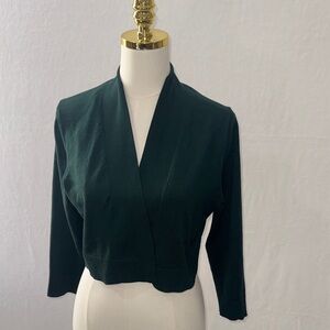 Calvin Klein Forest Green Knit Cardigan